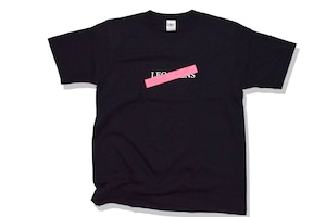 【neon logo T-shirt】/ black