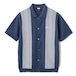 FTC / STRIPE KNIT SHIRT NAVY