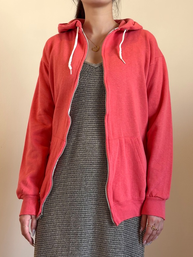 CU17-17 USED HOODIE -PINK-