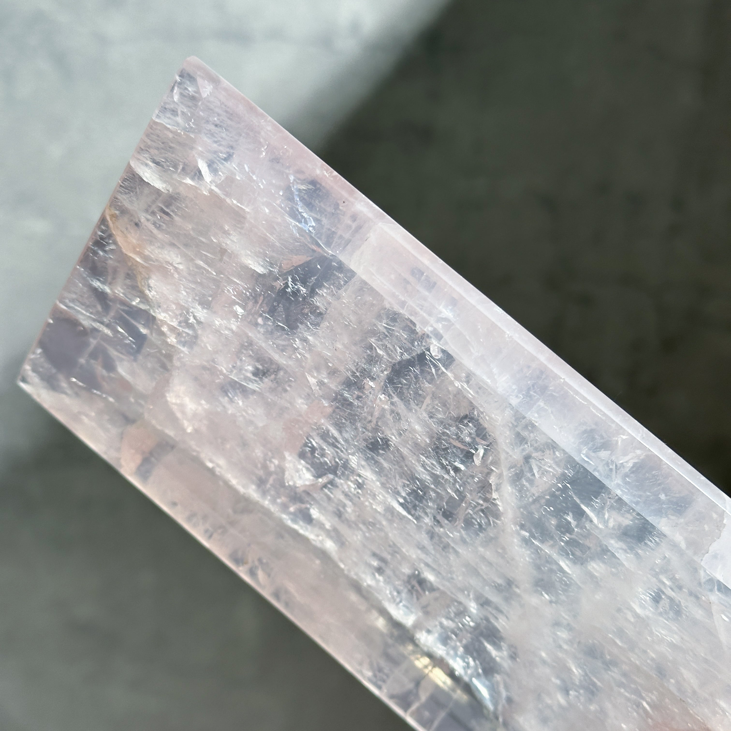 ローズクォーツのトレー 01◇ Rose Quartz ◇ 天然石・鉱物