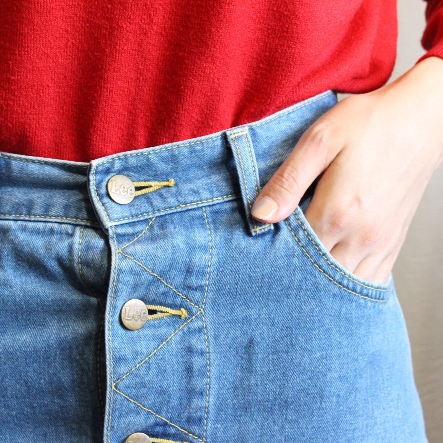 Lee デニムスカート【144】