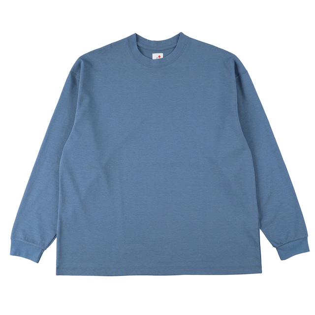 Stand up L/S tee(コスミックブルー)