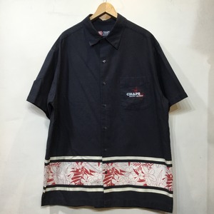 90’s Chaps チャップス Ralph Lauren ラルフローレン 半袖シャツ 柄シャツ 古着 【24SSHS】 gr-201