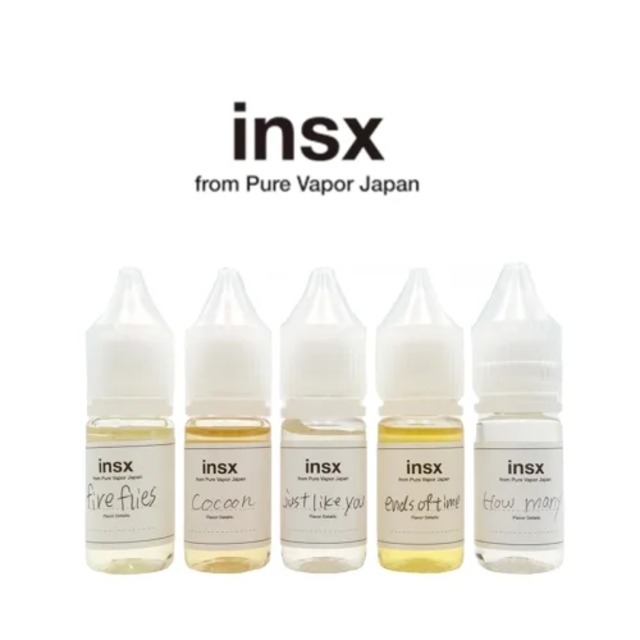 insx from Pure Vapor Japan 10ml Sample