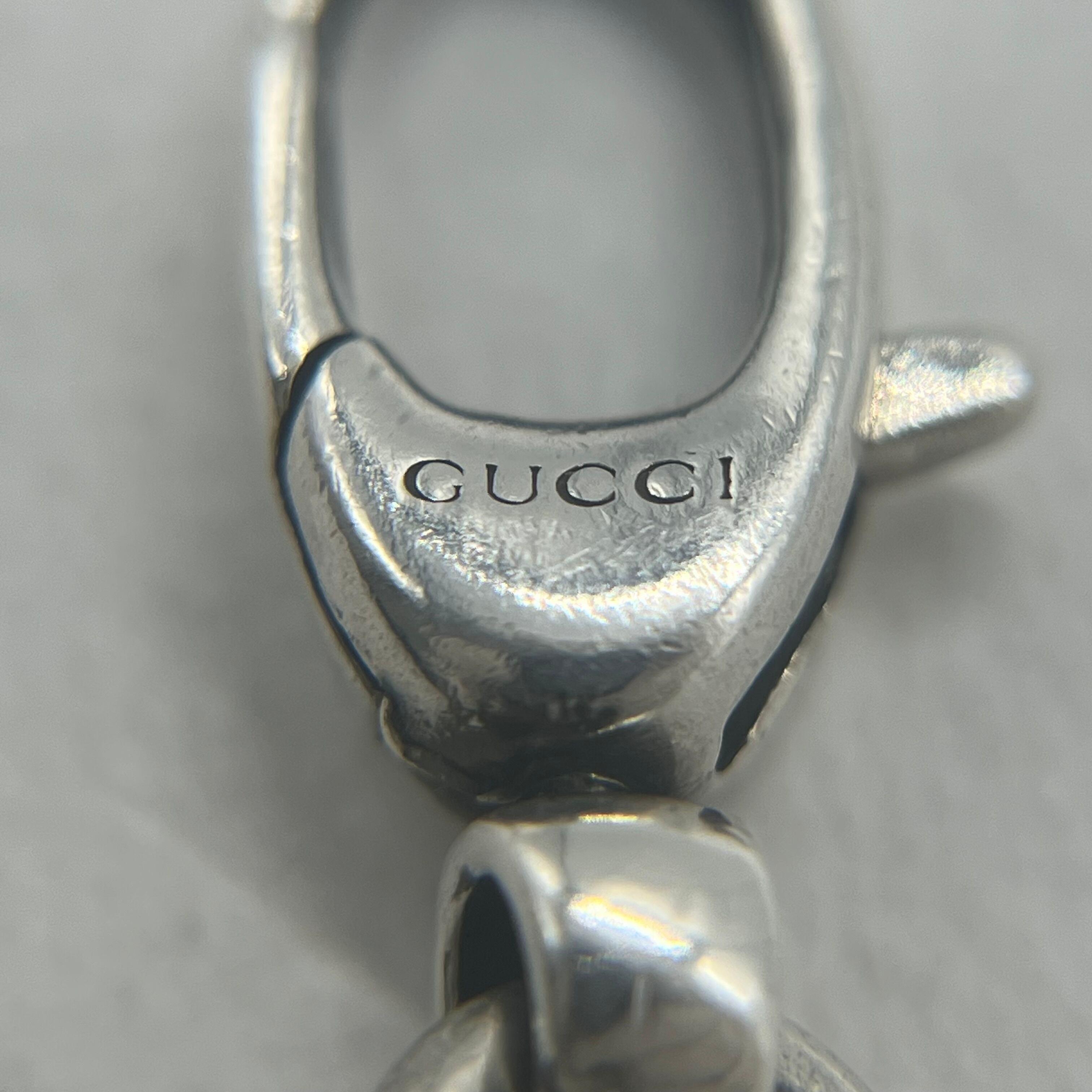 グッチ GUCCI インターロッキングGブレスレット 表記サイズ19 Ag925