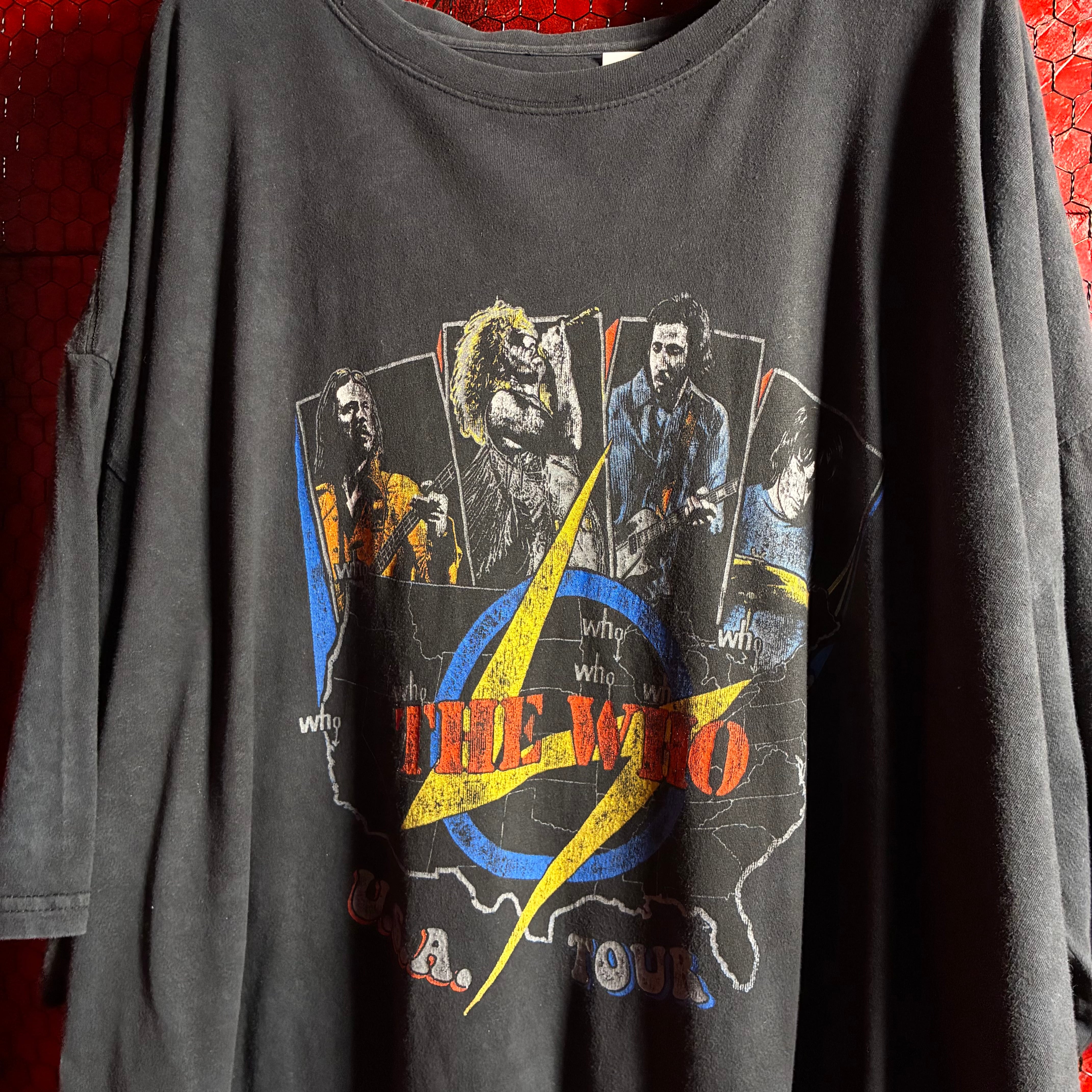 The Who バンドTシャツ ブラック ザ・フー | 古着屋 the moon