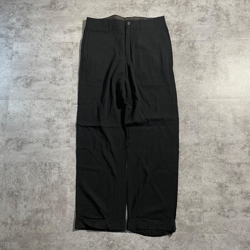90s EMPORIO ARMANI Black slacks イタリア製