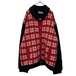 『BERGEN made in Norway Medal Button Nordic Big Silhouette Over size Wool Knit Cardigan』USED 古着 ノルウェー製  メダルボタン  ノルディック  ビッグシルエット  オーバーサイズ  北欧  ウール  ニット  セーター  カーディガン