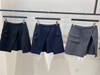 BORDERS at BALCONY MELTON WOOL SHORTS
