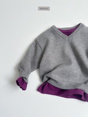 〖取寄〗韓国子供服 / 26winter / Digreen / コージーVネックニット / キッズ / 冬服 *S~2XL*