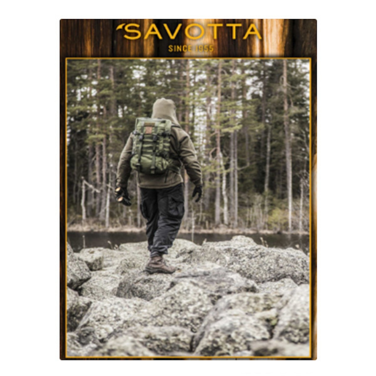 Bush Craft(ブッシュクラフト) SAVOTTA バックパック101　ハッリ・コスキネン　デザイン