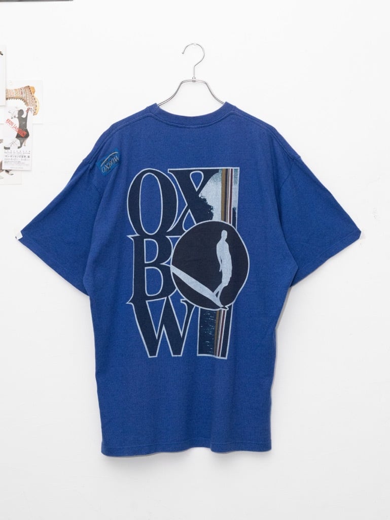 1990s OXBOW Print T-shirt Jaspe | Memory Memento Remembrance