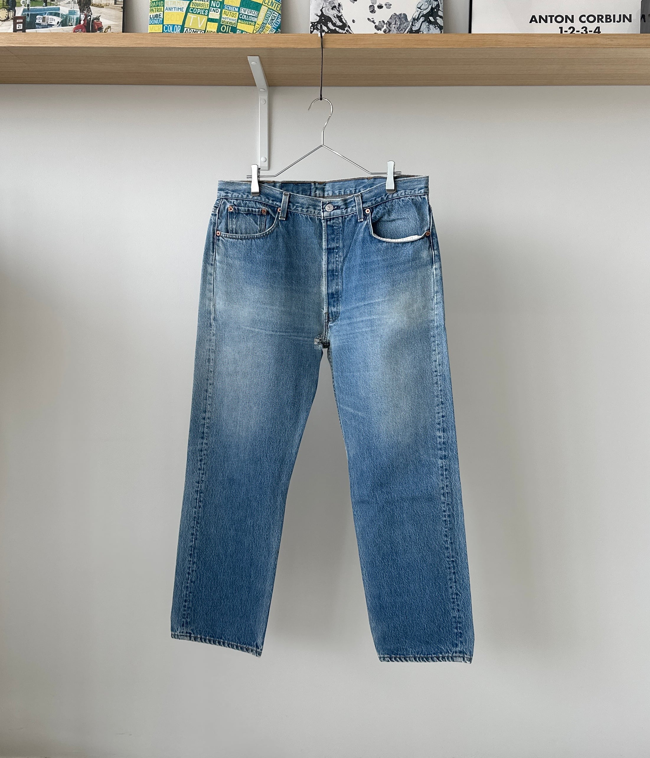 Levi's- Vintage 90s W32L34 501xx Denim pants made in USA | BEGGARS