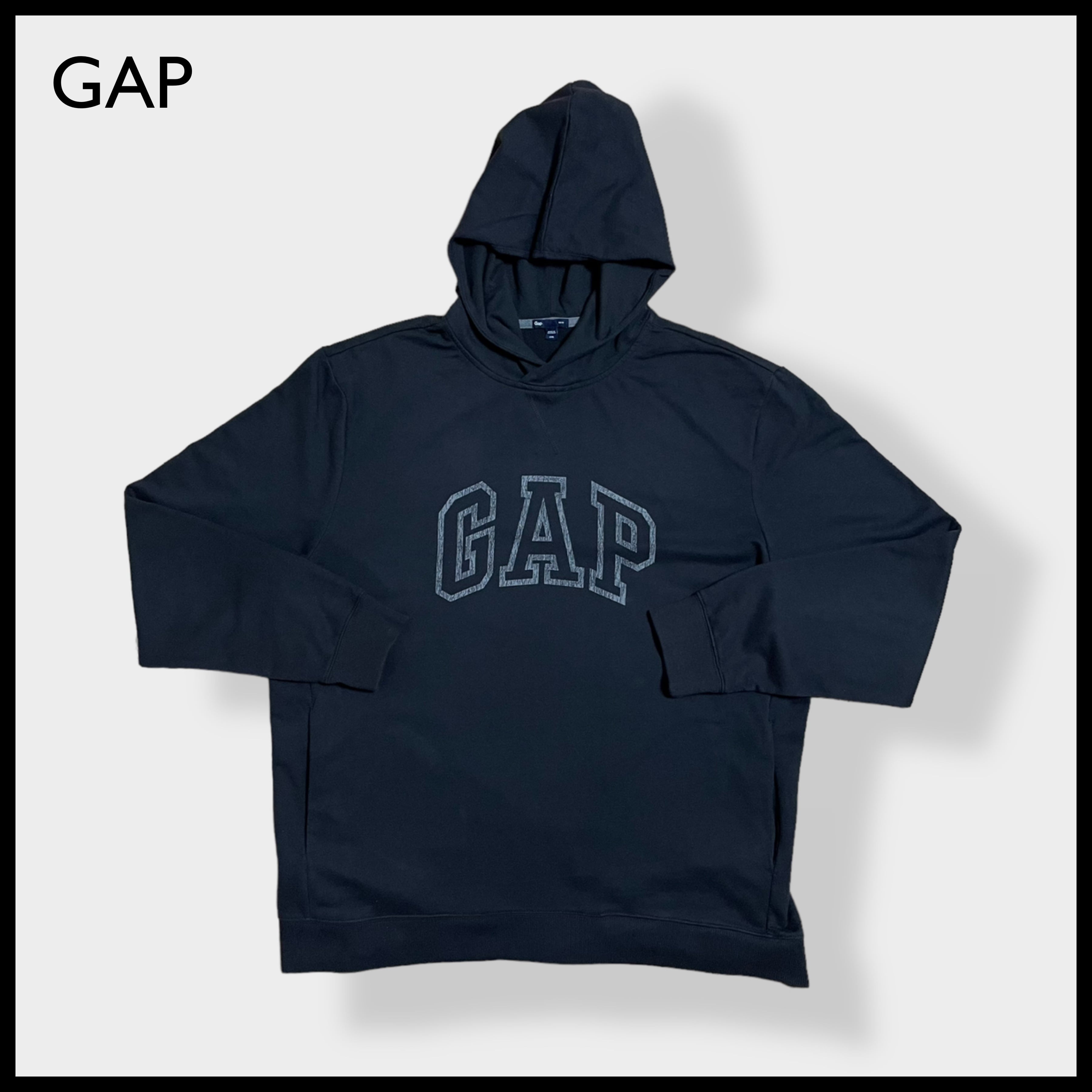 GAP】アーチロゴ プリント パーカー プルオーバー スウェット ...