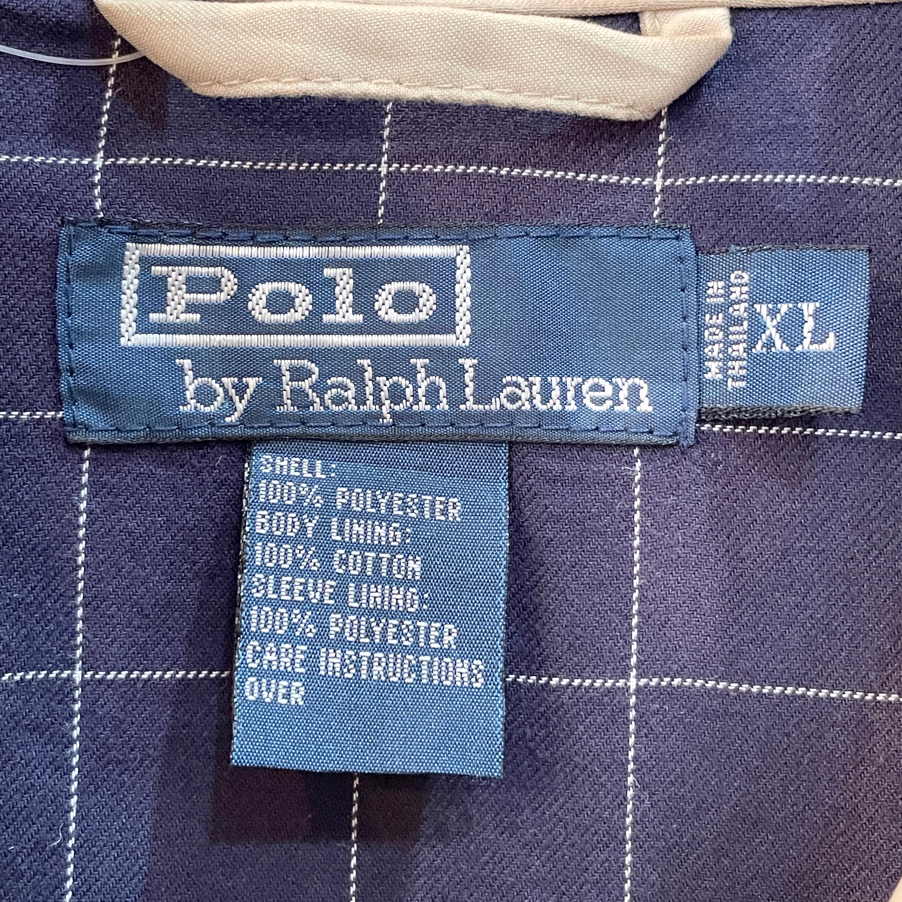 90s ラルフローレン ピーチスキンドリズラージャケット スイングトップ