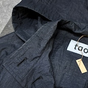 design nylon coat black