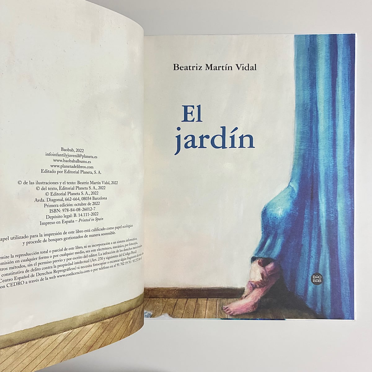 洋書絵本 El jardín / 庭園 | 素敵な洋書絵本のお店 Read Leaf Books