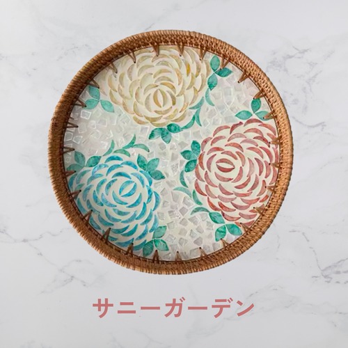 【オーダー品】モザイクシェルトレイ AE3535977