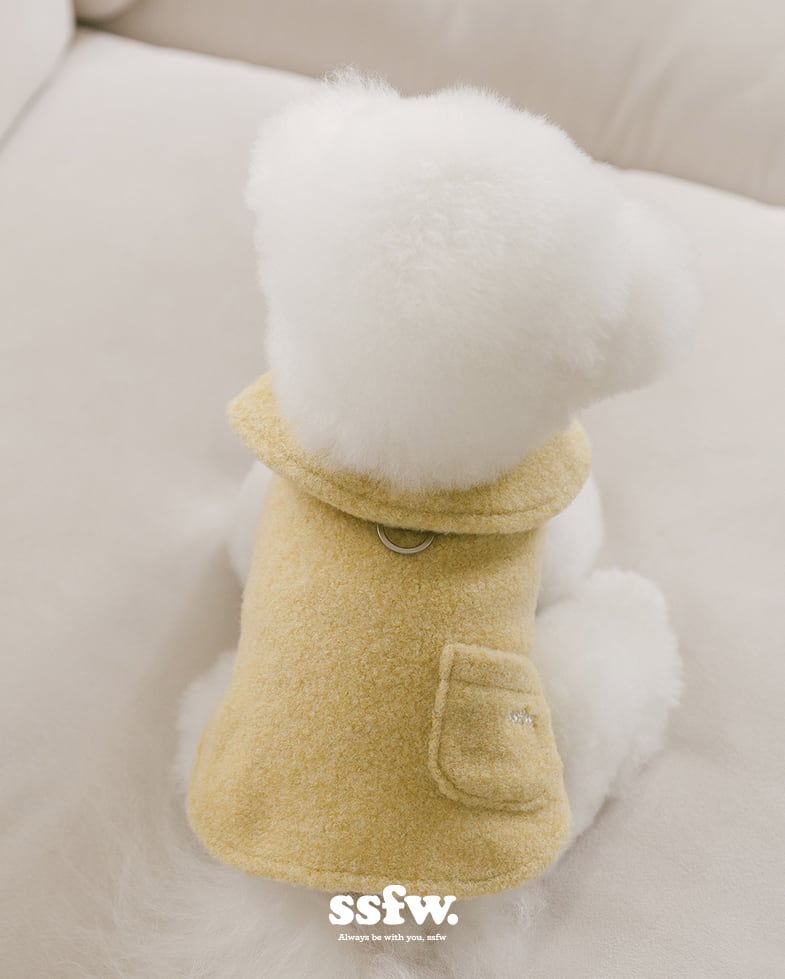 M/在庫確保済【SSFW】Milk Tea Duffle Coat (ButterYellow)