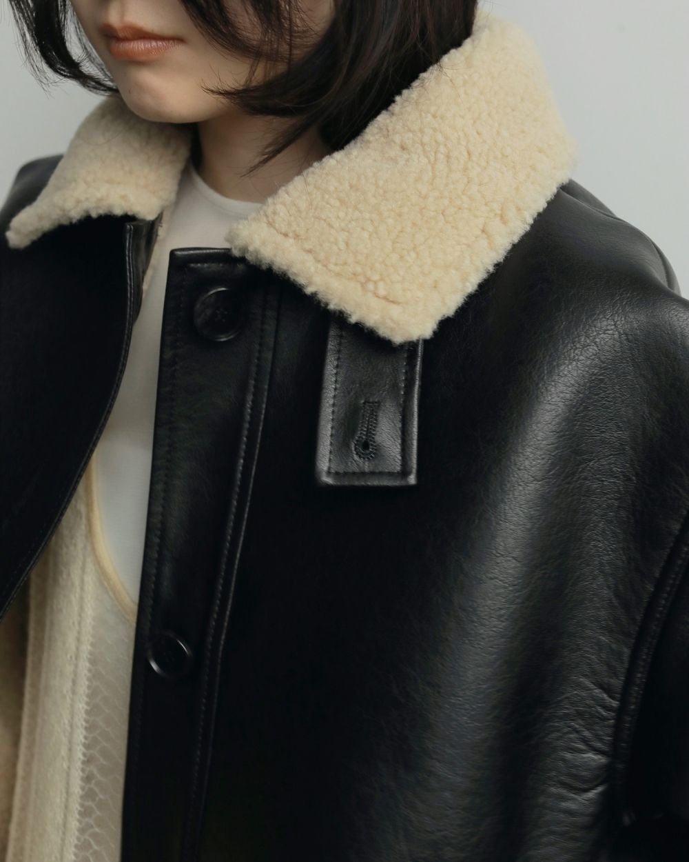 anuke(アンヌーク) Boa Flight Jacket | サウスオレンジ｜メンズ