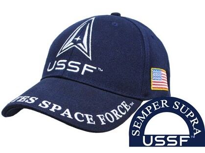 ミリタリー 帽子 USSF SPACE FORCE アメリカ 宇宙軍 キャップ 米軍 正式ライセンス CP00484 ダークブルー