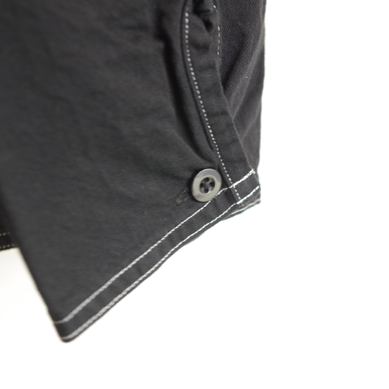 HATSKI  Faux Pullover Denim Shirt
