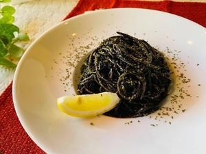 【パスタ付き1人前】10分でいかすみぱすたソースパスタ付き