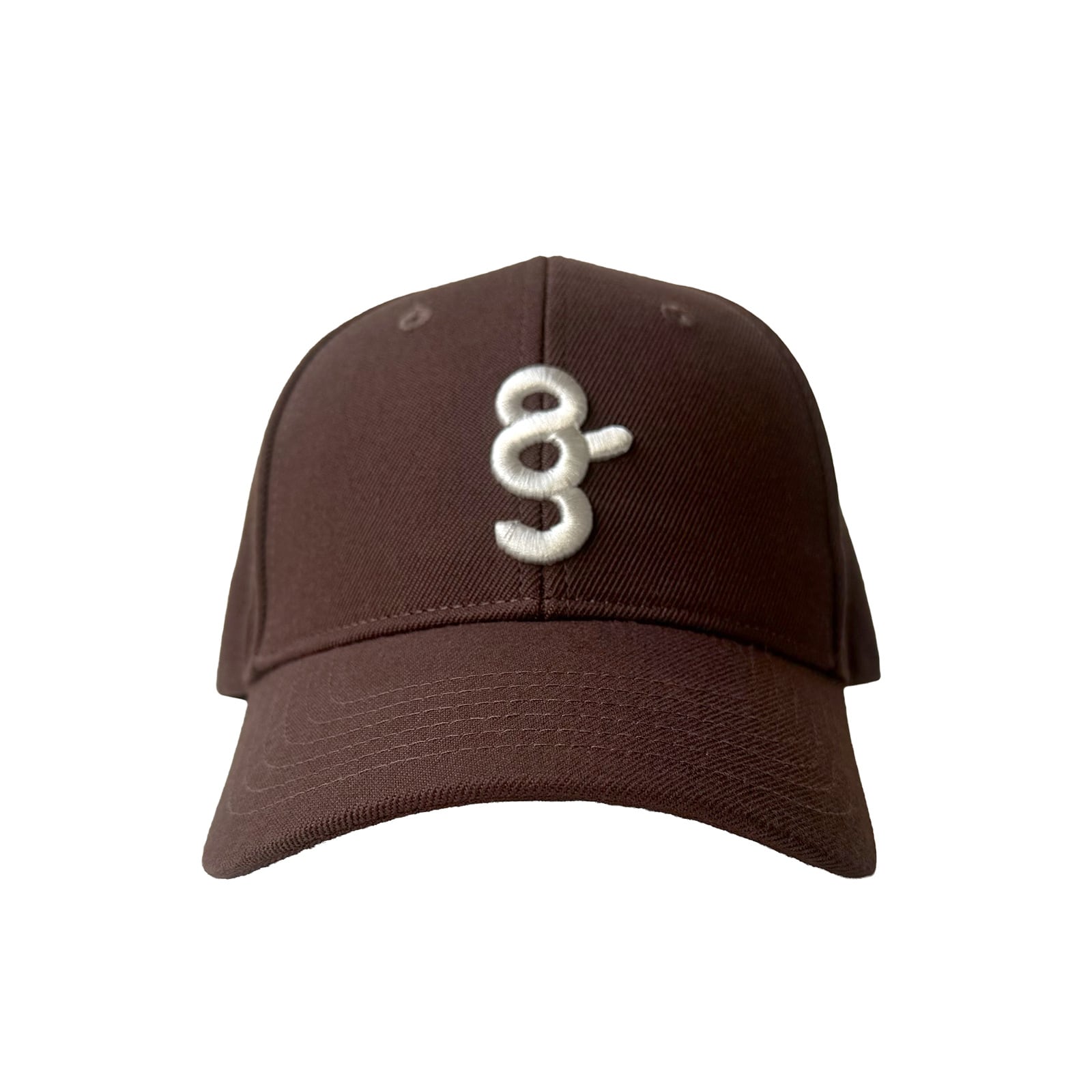 8G SHOOT LOGO CLASSIC BASEBALL-CAP -BROWN-