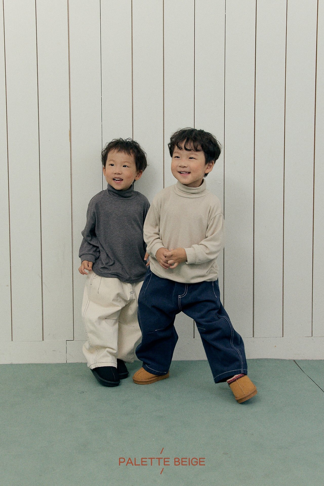 the beige［取寄］curve stitch pants 26winter