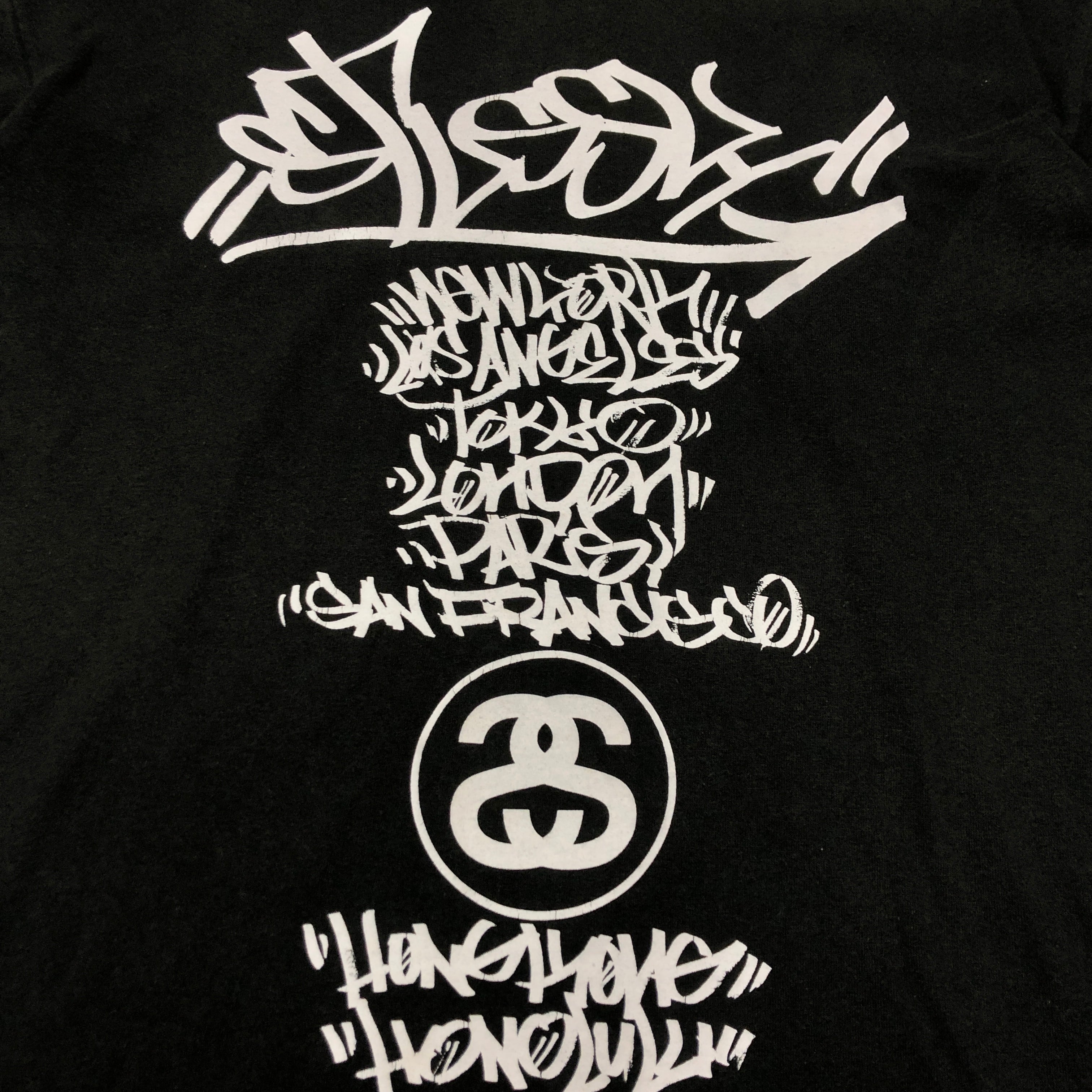 Stussy World Tour Slick Tee ステューシー スリック 00s OLD STUSSY/CUSTOMADE/World tour Tee 