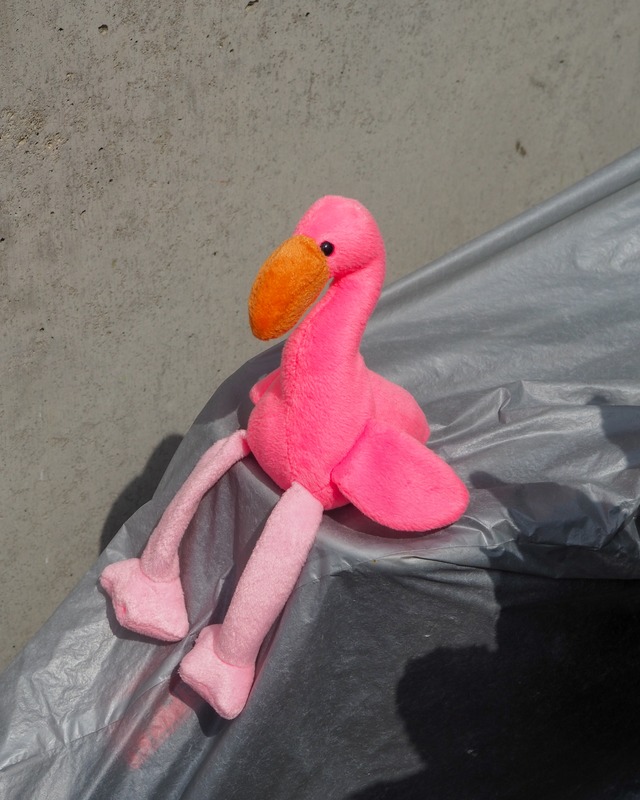 1996 Flamingo plush toy