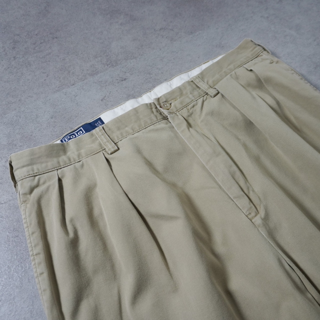 Polo by Ralph Lauren POLO CHINO "ANDREW" beige W34.5L29相当 古着 - 4