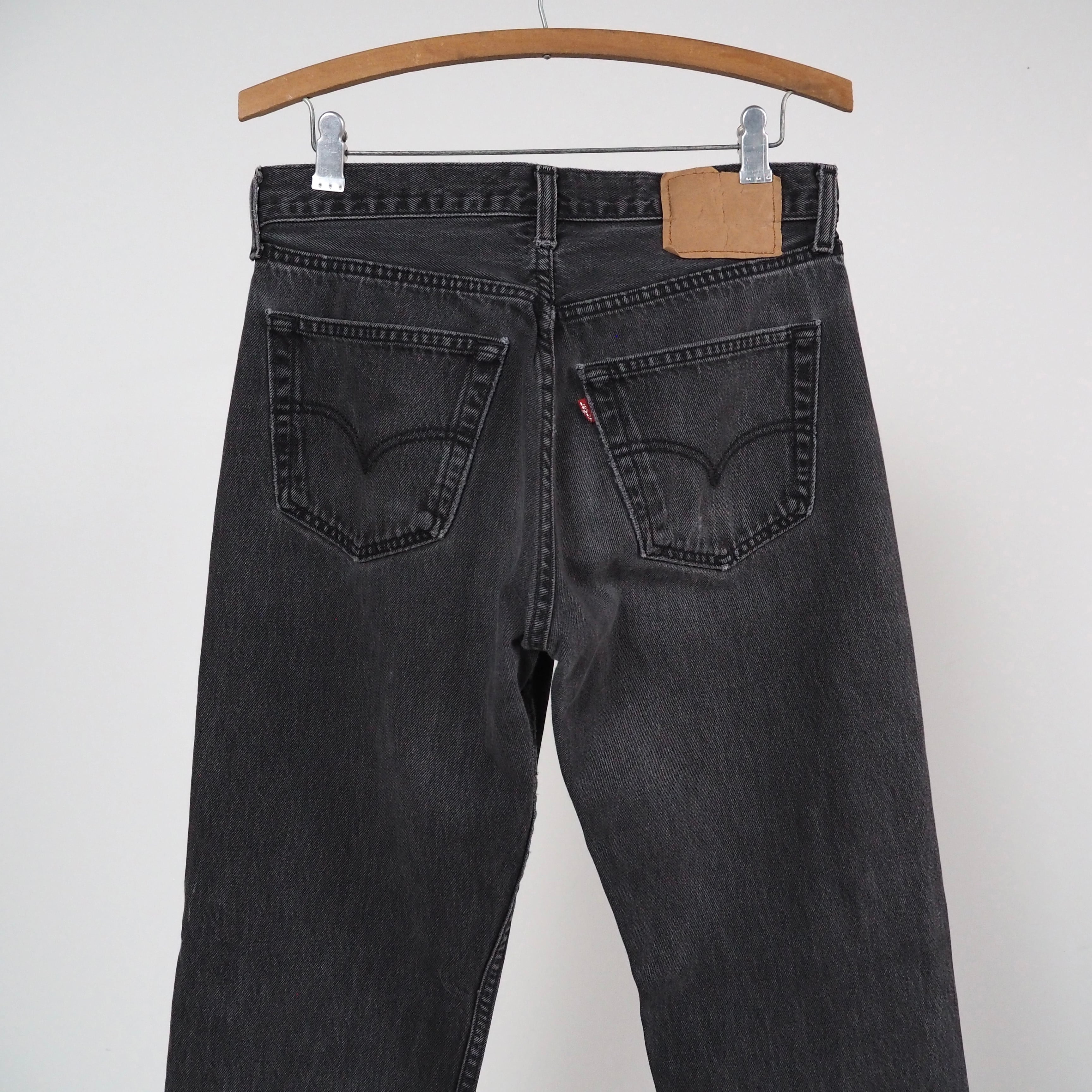 90's Levi's 501-0659 Black denim pants w31 CANADA製 リーバイス