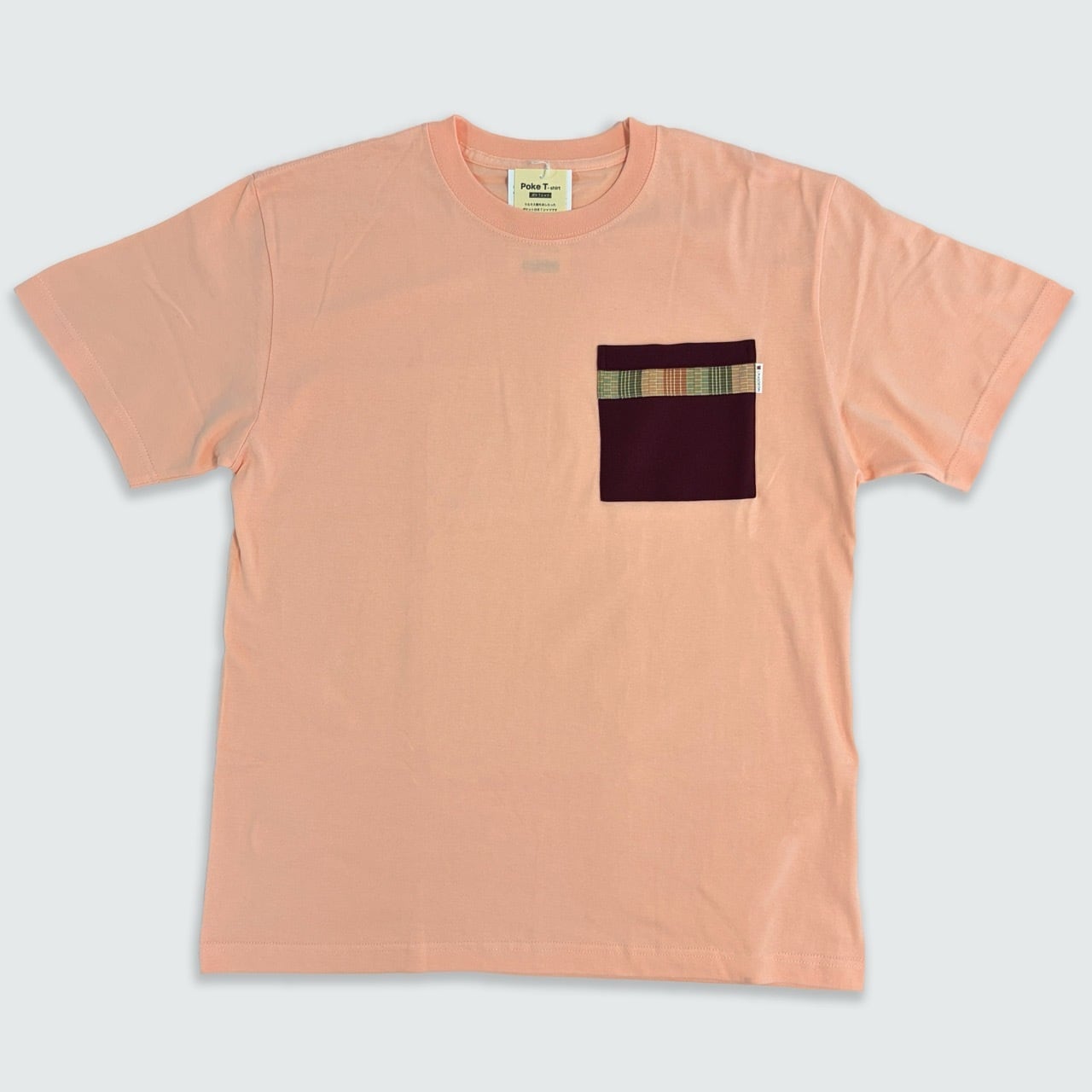 【urasoeoriポケTシャツ】アプリコット