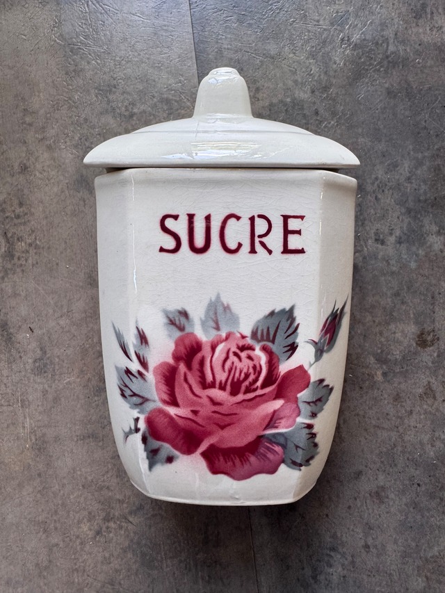 サルグミンヌ　キャニスター　SUCRE  薔薇
