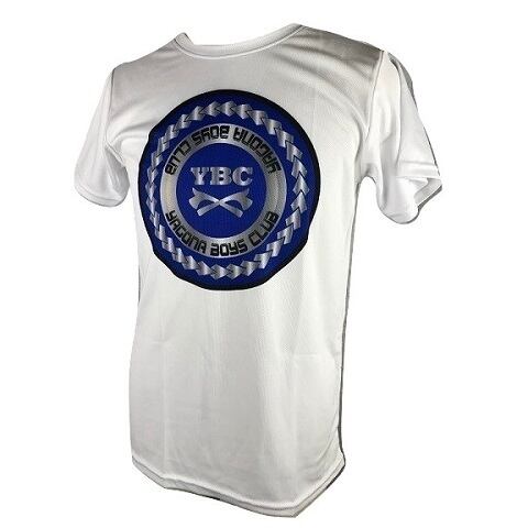 【YBC】Blue logo Tshirts White