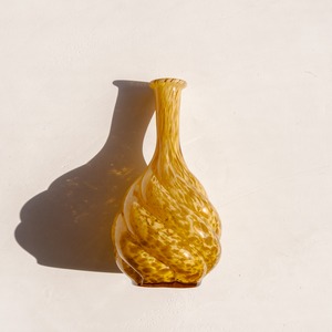 Golden Beige Twist Vase