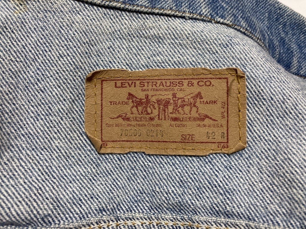 Levi's　70506　DENIM JACKET　リーバイス　Gジャン