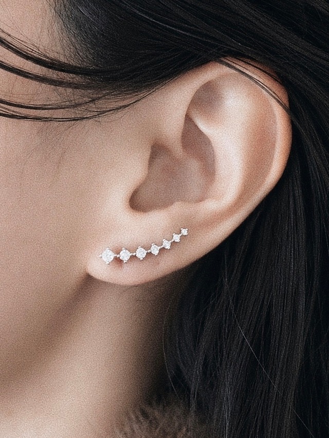LINE STONE PIERCE