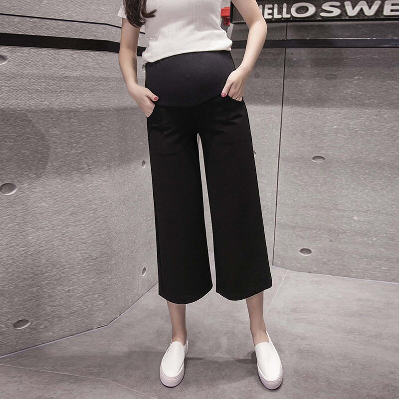 【新作】【送料無料】 妊婦パンツ春マタニティワイドレッグパンツストレッチマタニティパンツバギーパンツ スプリング 春物 AL expec328888020381