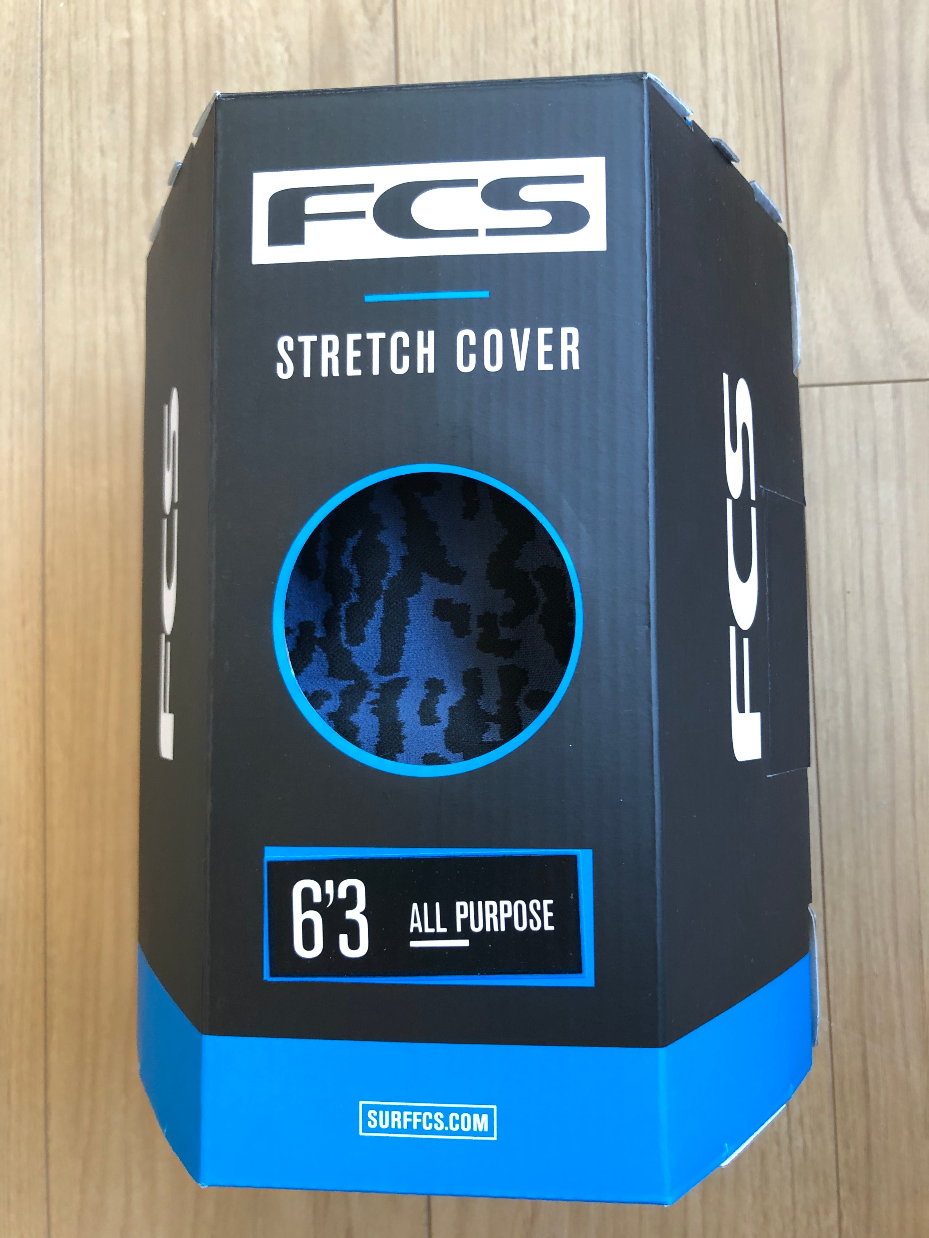 FCS・サーフボード用ニットケース6.0ショートボード用STONE BLUE新品
