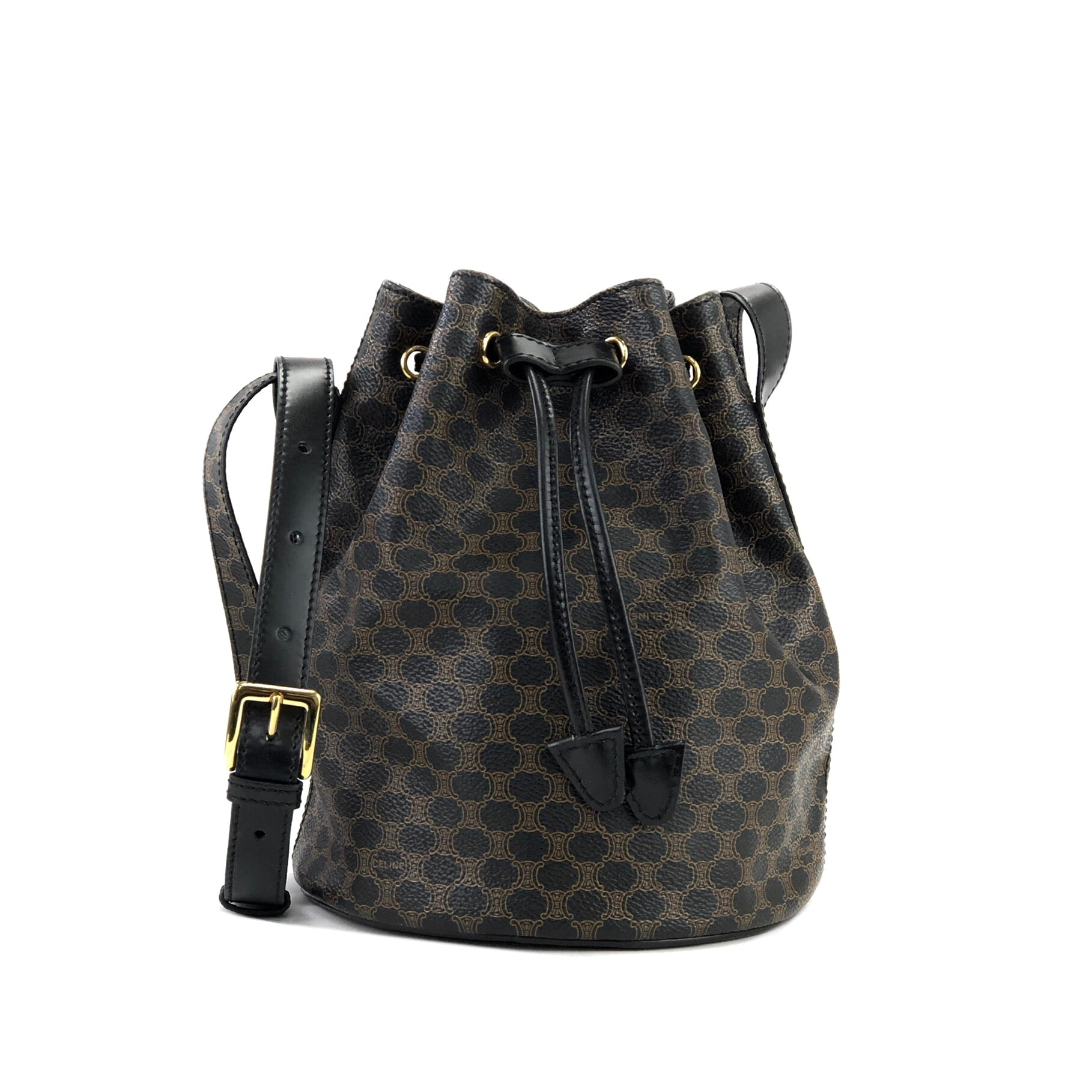 CELINE オールドセリーヌ　PVC マカダム　トリオンフ　 ショルダーバッグ CELINE（セリーヌ） 1点限定 ショルダーバッグ クロスボディ マカダム