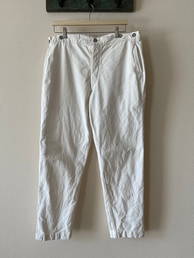 1910/20s French Military cotton Bourgeron Pants