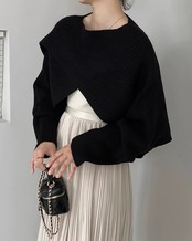 Cross design short Knit T20209
