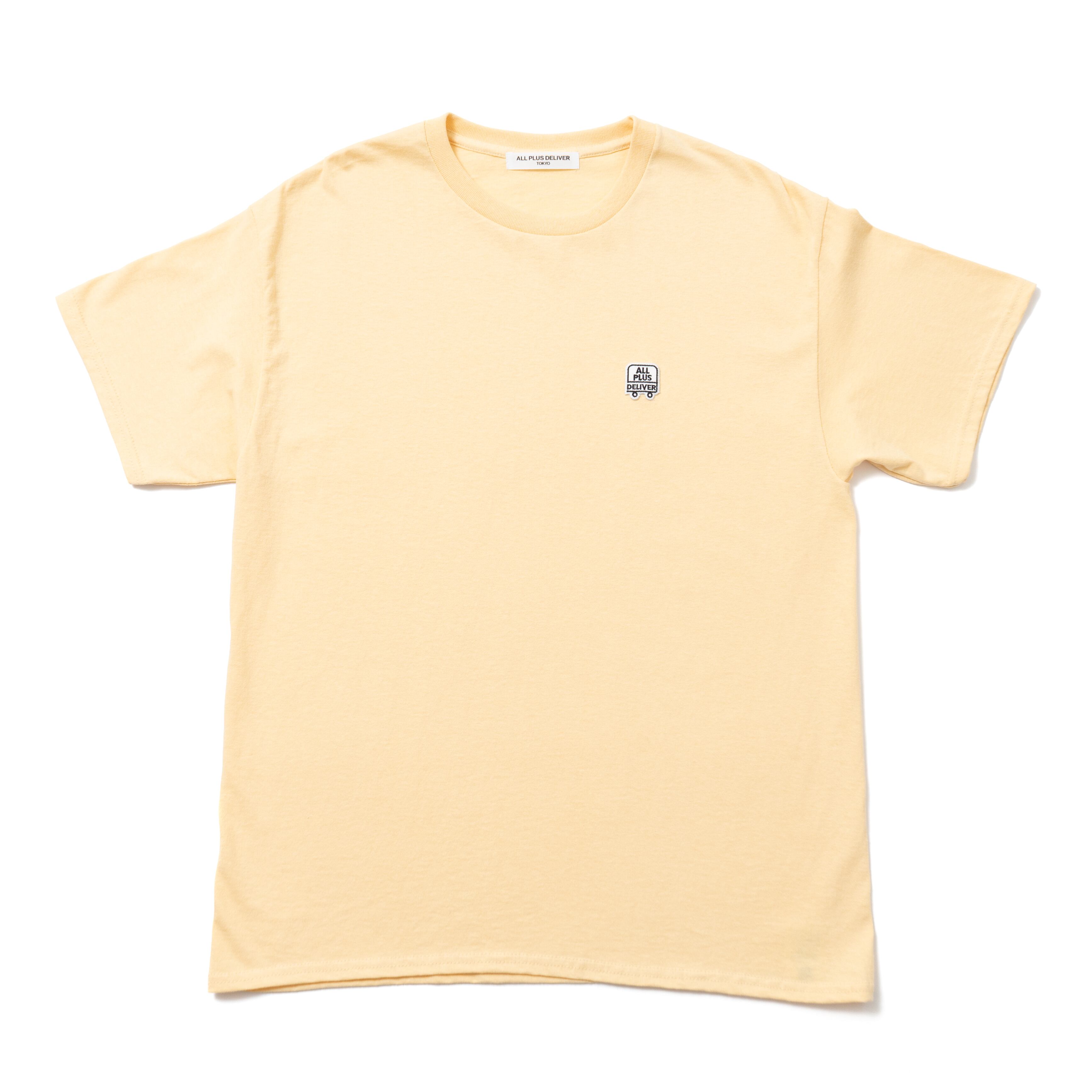 ALPSDR LOGO PATCH SS TEE / LIGHT YELLOW