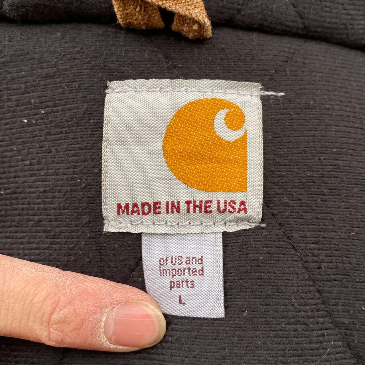 USA製 カーハート UFCW アクティブパーカー ワークジャケット メンズXL