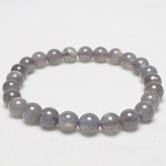 ピンク ラブラドライト ブレスレット 8mm 一点物 メール便送料無料 [M便 1/10] 111-25183