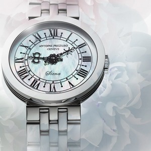 【ANTOINE PREZIUSO アントワーヌ・プレジウソ】 Siena シエナ ホワイトMOP ブレスレット／国内正規品 腕時計