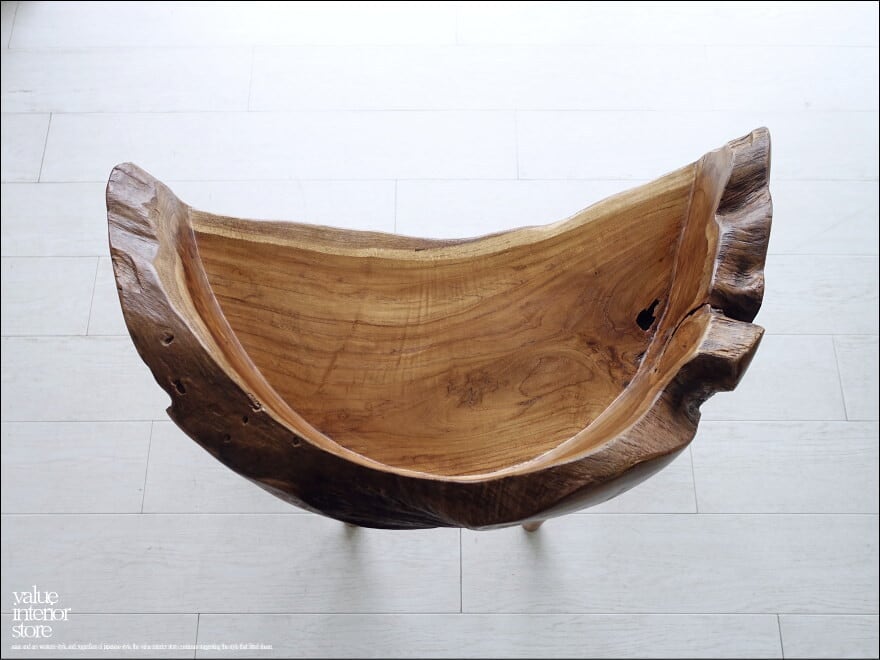 チーク無垢材 プリミティブチェアN08 イス 椅子 ベンチ 木製チェアー