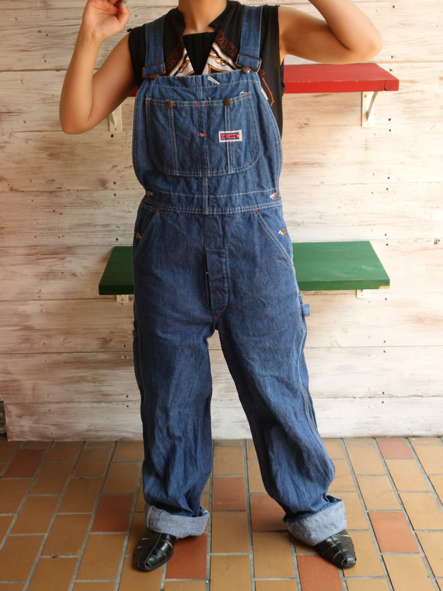 BIGMAC denim overall 【6157】